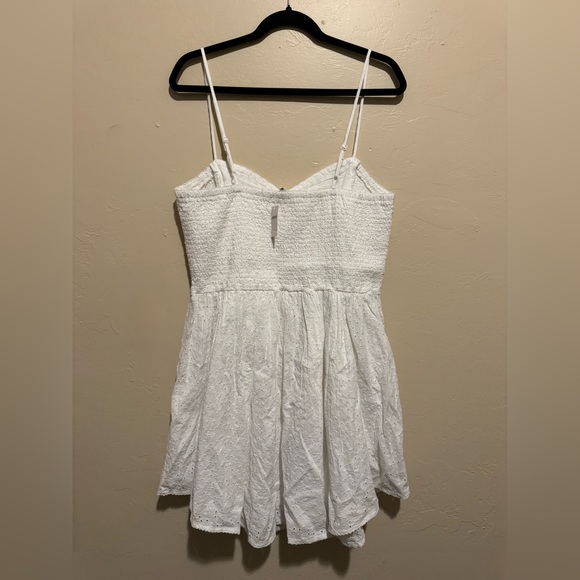 Aerie White eyelet Mini Dress - Picture 8 of 8